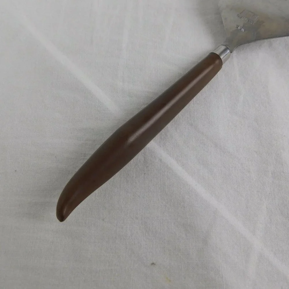 Ekco Epic 1940s Stainless/Plastic Two Tone Tree Whimsical Pie Cake Server